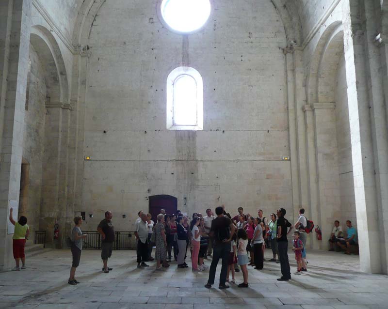 Visite de l_abbaye de Montmajour - informations pratiques
