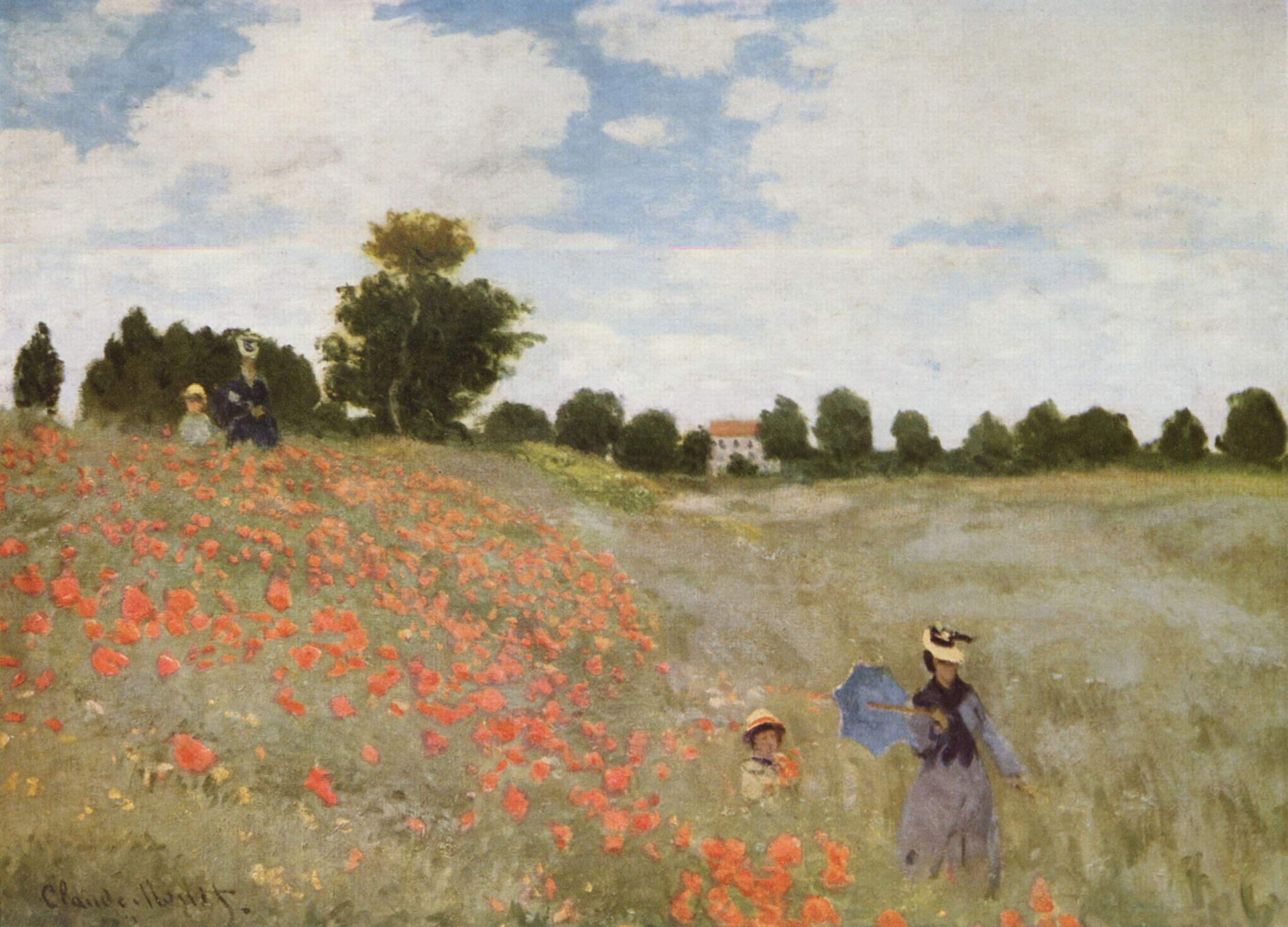 Les coquelicots de Claude Monet : une célébration de la nature et de la lumière
