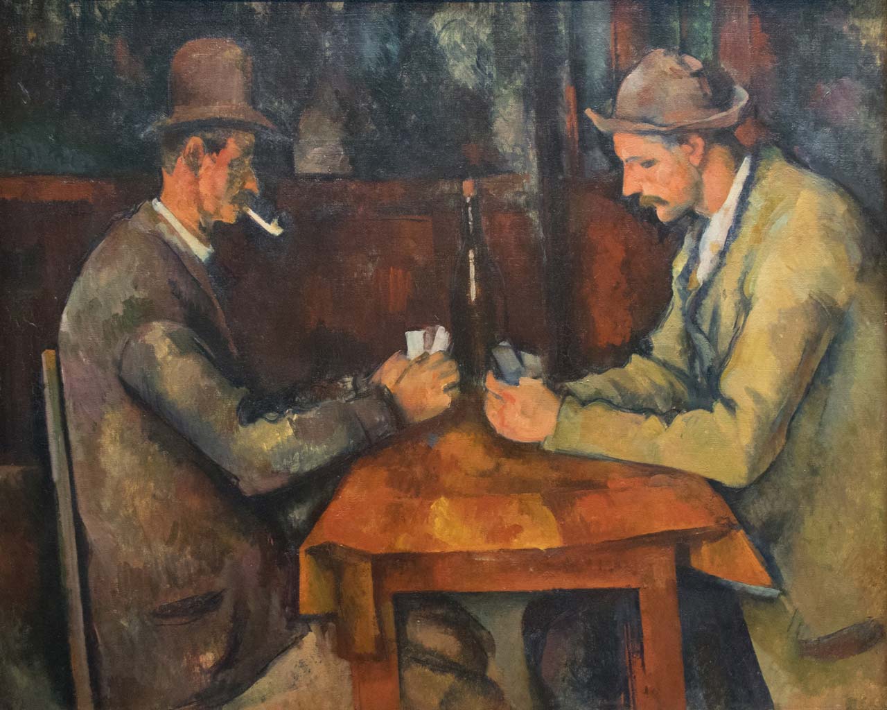 Les joueurs de cartes de Paul Cézanne : une exploration de la forme et de la composition
