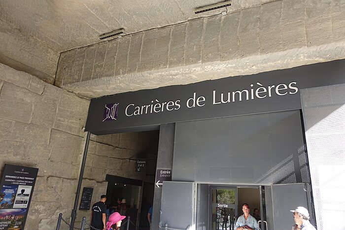 Les spectacles des carrières de lumière des Baux-de-Provence