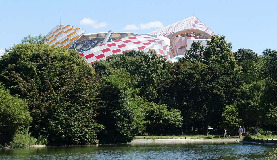 Les structures de la fondation Louis Vuitton