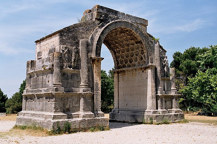 L_arc de triomphe de Glanum