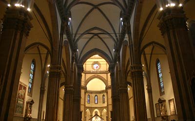 L\_intérieur de la Cathédrale de Florence